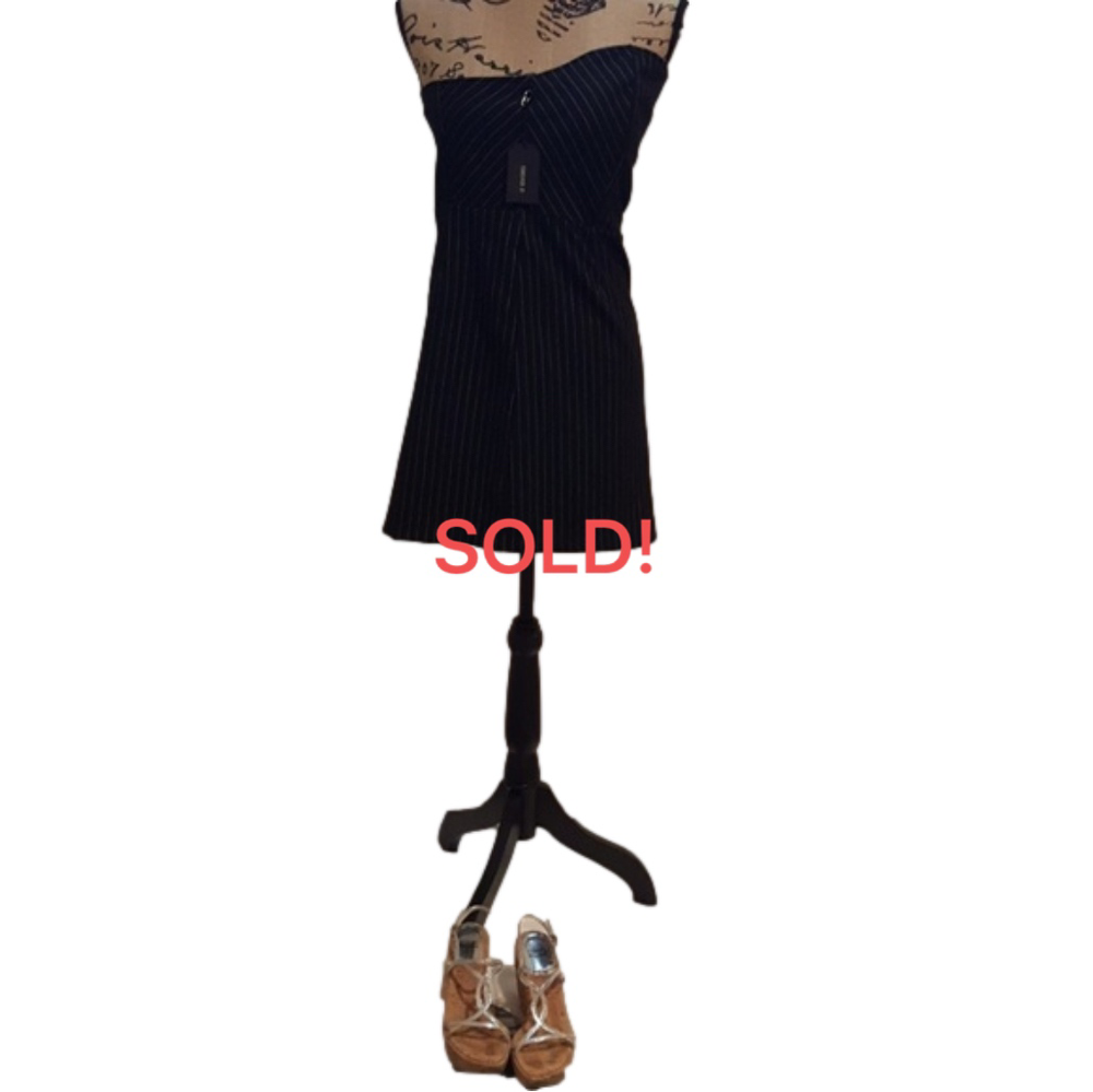strapless dress SOLD!